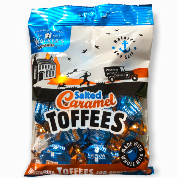 Walkers Salted Caramel Toffees 150g